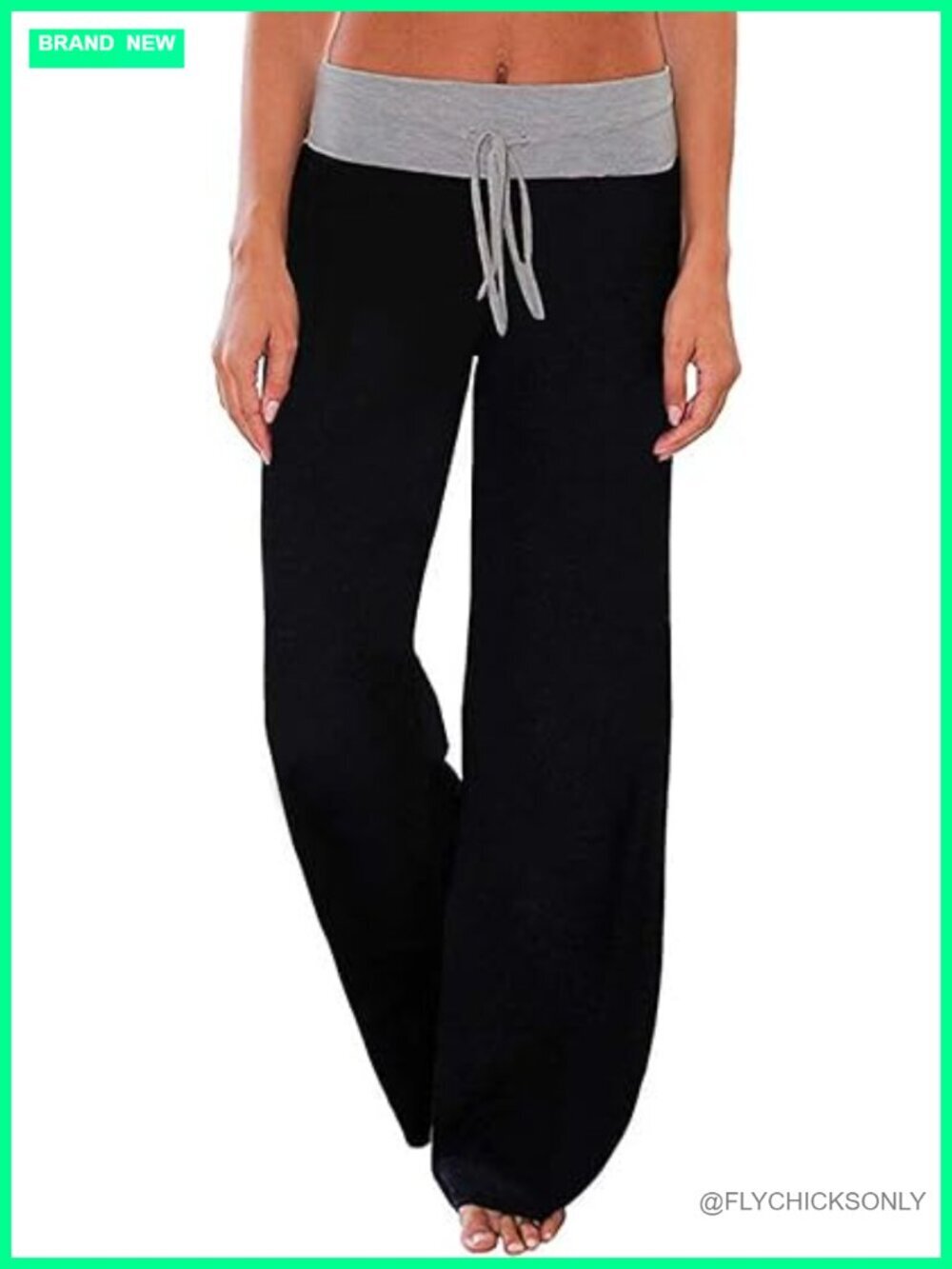 Women's Comfy Casual Floral Print Pajama Pants Drawstring Wide Leg Lounge Pants